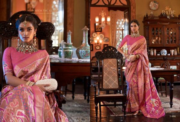 Rath Rang Mahal 1090 To 1099 Designer Tusar Silk Saree Collection